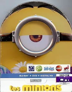 Minions Limited Edition MetalPak (Like SteelBook); Region Free/2 France Import - Picture 1 of 2