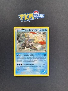 Juego de cartas coleccionables Pokémon blanco Kyurem Fates Collide 21/124 LP regular. - Imagen 1 de 3