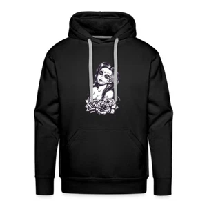schwarzer hoodie - Bild 1 von 3