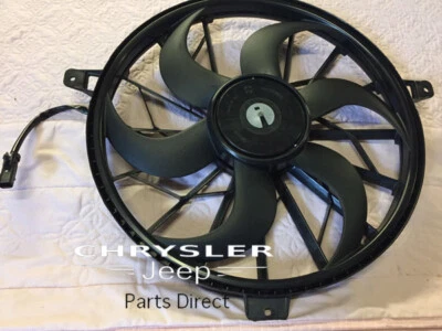 GENUINE GRAND CHEROKEE 2005 NEW ENGINE COOLING MOTOR P/N CBG4F250 - Image 1 of 2