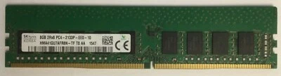 Single SK Hynix HMA41GU7AFR8N-TF 8GB 2Rx8 PC4-2133P Server RAM - Image 1 of 2