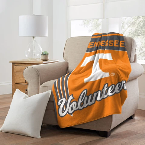 NCAA Officially Licensed Tennessee Volunteers 46" x 60" Microfiber Throw Blanket Cover