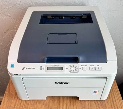 BROTHER HL-3070CW Color Laser Network Printer 3070 CW 3124 pages! Only OEM Toner - Image 1 of 4