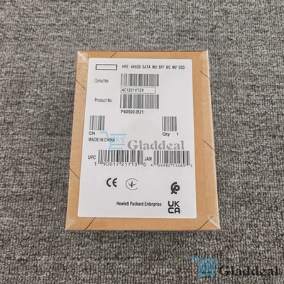 HPE 480GB SATA 6G Mixed Use SFF BC Multi Vendor SSD (P40502-B21) - Image 1 of 4