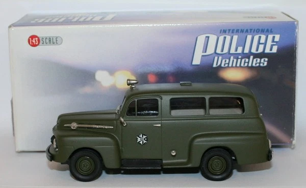 Modelos Brooklin escala 1/43 IPV16 - 1952 Ford F1 Ranger - Policía israelí Foto 1 de 4