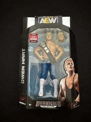 AEW Inigualable Owen Hart #47 Serie 6 CHASE 1 de 5000 Nuevo, Sellado Envío Gratis Foto 1 de 2
