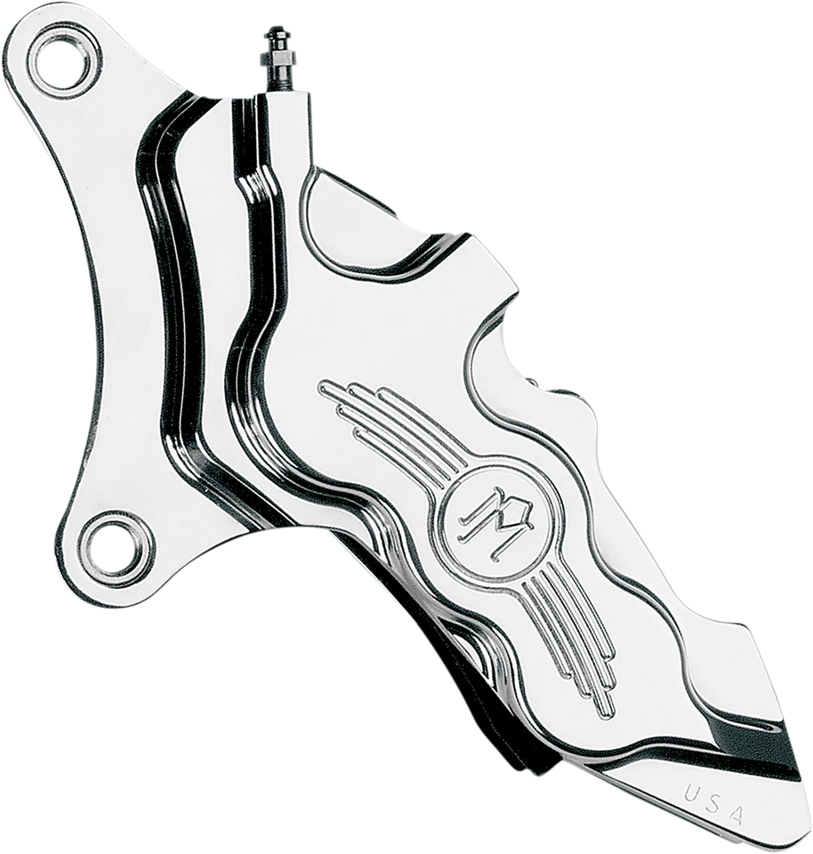 PERFORMANCE MACHINE (PM) - 0051-2913-CH - 6 Piston Caliper - 13" - Left - Chrome - Image 1 of 1