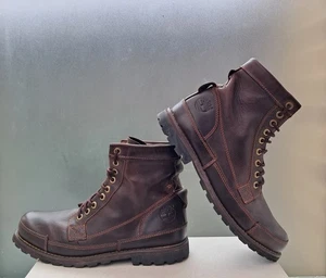 Timberland Earthkeepers Boots. Mens Brown Leather Ankle 15550 Size 8.5 W - Picture 1 of 18