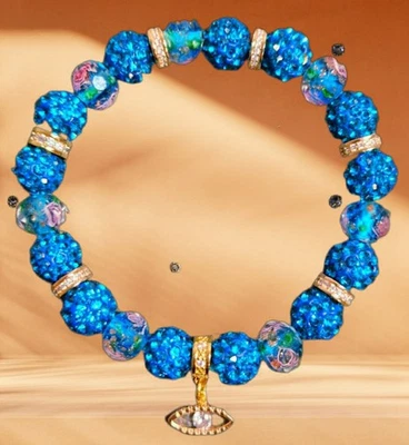 Damen Armband💍Damen Perlenarmband 24 Karat vergoldete Perlen Damen Schmuck - Bild 1 von 2