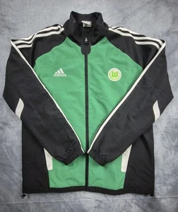 Chaqueta ADIDAS Vintage VFL Wolfsburg XL | Trackjacket Años 90 | Cortavientos Retro Y2K - Imagen 1 de 5