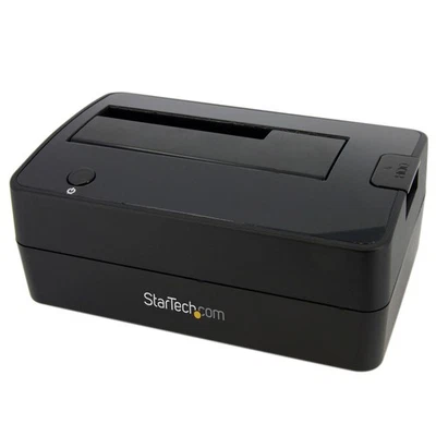 StarTech.com Single Bay USB 3.0 to SATA Hard Drive Docking Station, USB 3.0 (5 G - Image 1 of 4