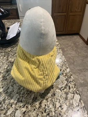 Juguete de peluche 15 pulgadas Nanci Pitufina pelo amarillo con azul 2011 Foto 1 de 3