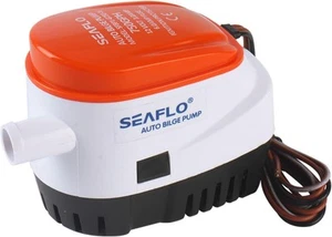 Seaflo 12V 750GPH Automatic Electric Submersible Bilge Pump or Pumping White - Picture 1 of 8
