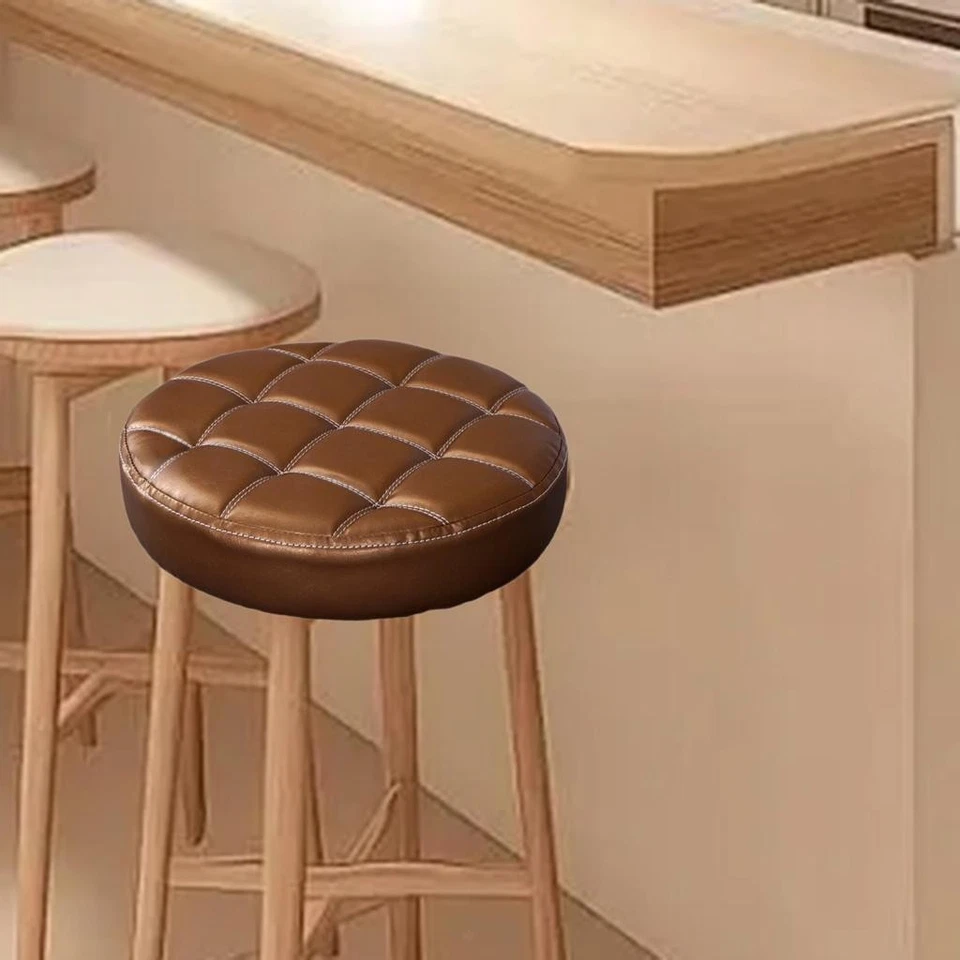 Barstool Replacement Seat Round Chair Seat Top Comfortable 12.99inch Easy to - Image 1 of 1