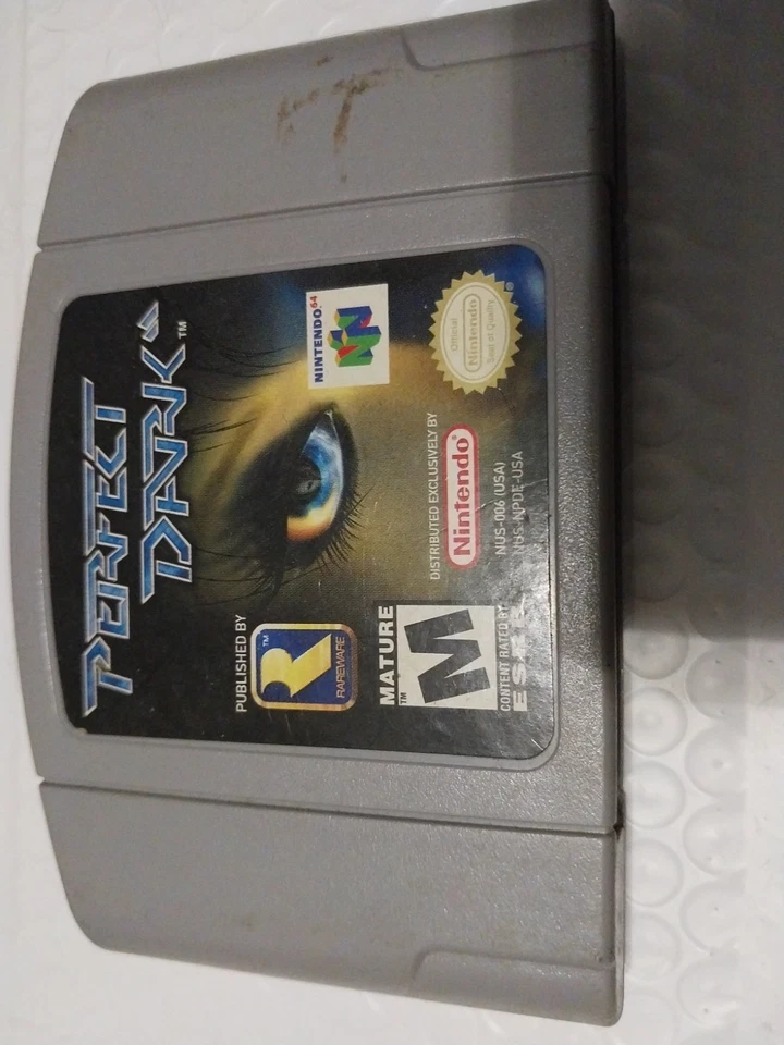 Cartucho Perfect Dark Nintendo 64 2000 Auténtico Videojuego N64 Solo PROBADO Foto 1 de 1