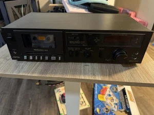 Technics RS-M14 Estéreo Cassette Deck — Estado de Funcionamiento **ENVÍO RÁPIDO** - Imagen 1 de 9
