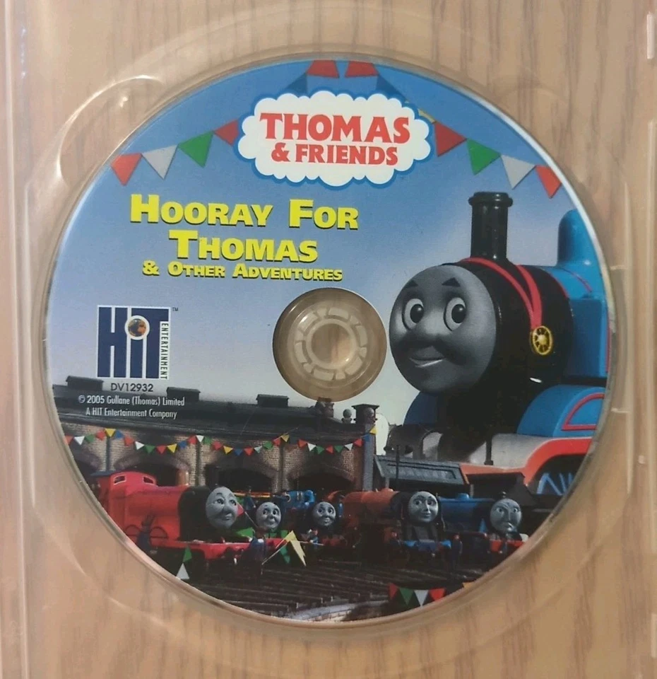 Thomas & Friends Hooray For Thomas & Other Adventures (DVD, 2005) Disc Only - Image 1 of 1