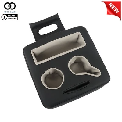 Universal Black Car Back Seat Organizer / Couch / Bed / Boat / Yacht Cup Holder Foto 1 de 4