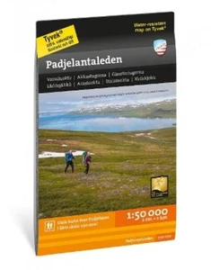 Calazo Forlag Padjelantaleden (Map) Mountain map detailed scale - Imagen 1 de 1
