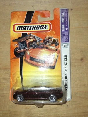 Mercedes-Benz CLS 2006 Matchbox embalaje de fábrica coche fundido a presión 1:64 nuevo sellado Foto 1 de 3