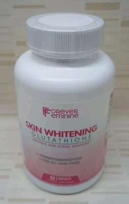 BLANCO MEJORADO GLUTATIÓN TODO TONO PIEL ACLARADOR Y BLANQUEAMIENTO 60 CÁPSULAS 7/25 Foto 1 de 4