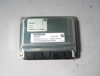Computadora de motor BMW M54 DME ECM software MS43 2001-2006 E46 E39 X5 Z3 OEM USADA Foto 1 de 3
