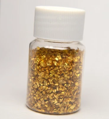 盒子管 14K 金色填充 NUGGETS 旗子划痕包装 — 第 1/4 张图片