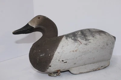 Chesapeake Bay Area Style Duck Decoy with Keel and Anchor Link - Image 1 of 4