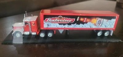 NIB Matchbox Collectible  Budweiser Peterbilt Tractor Trailer Anheuser Busch - Image 1 of 4
