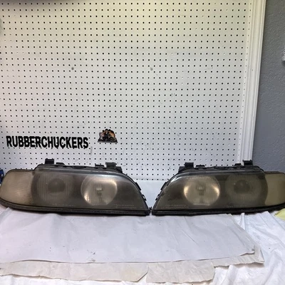 Par de faros de xenón OEM 1999 BMW E39 525i 528i 530i 540i M5 HID L+R Foto 1 de 4