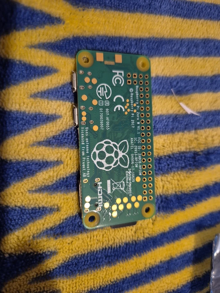 raspberry pi zero w v1.1  + carte SD 64go Prêt A L'emploie - Photo 1/3
