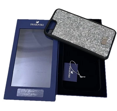 Swarovski Glam Rock iPhone 6 6S 7 8 Plus Phone Case Open Box - Image 1 of 4
