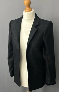 ZADIG & VOLTAIRE FRANGE BLAZER / Sparkly Party Jacket - Womens Size FR 34 - UK 6 - Picture 1 of 19