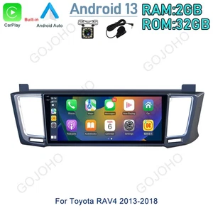 10.25" For Toyota RAV4 2013-2018 Radio Apple Carplay Android 13 Car Stereo GPS - Picture 1 of 19