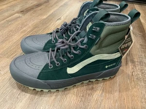 Vans MTE Sk8-Hi GORE-TEX Insulated Shoe Scarab/Grape Hiking Boots Mens Sz 10 - Picture 1 of 6