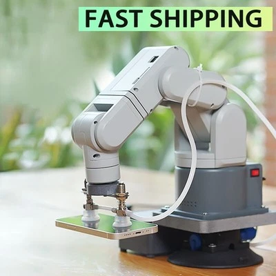 6-Axis Desktop Robot Arm Mechanical Arm Working Radius 10.6" for Programming - Image 1 of 4