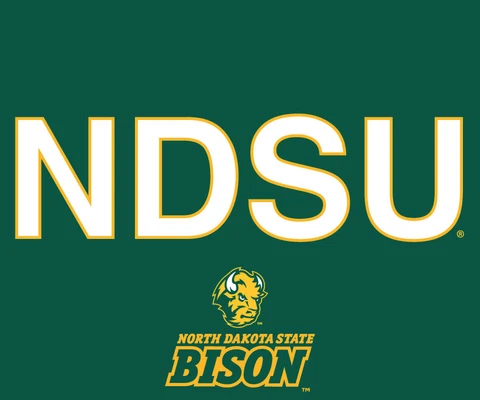 NORTH DAKOTA STATE 5"x6" BLOCK LETTER MAGNET-NDSU BISON CAR MAGNET-NEW FOR 2016 Cover