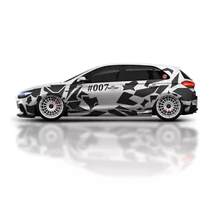 1x Tuning Camouflage Dekor Auto Seitenaufkleber Einzeln klebend Design S-D-6-E - Bild 1 von 6