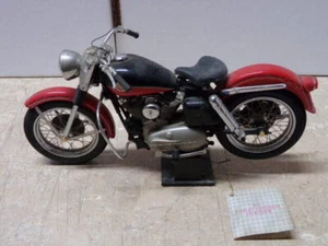 FRANKLIN MINT HARLEY DAVIDSON 1952 SPORTSTER MOTORCYCLE 1/10 SCALE - Picture 1 of 5