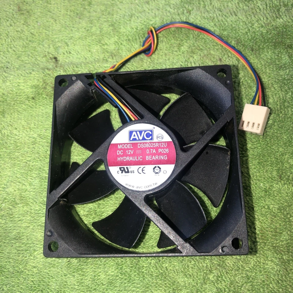 Dell 0C957N Cooling Fan 4-Pin AVC DS08025R12U - Image 1 of 1