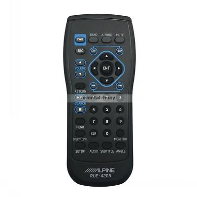 Genuine ALPINE RUE-4203 Remote Control For INA-W910 INA-W900 IVA-D310 IVA-W203 - Image 1 of 2