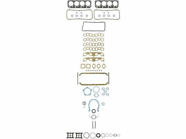 Juego de juntas de motor Facel Vega FVS 1958 Felpro 76291XF 5,8 L V8 Foto 1 de 2