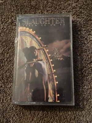 Slaughter - Stick It To Ya (Cassette, 1990) - Image 1 of 4