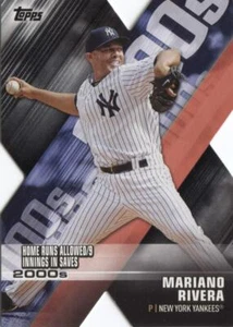 MARIANO RIVERA 2020 Topps Series 1 BLACK Decade of Dominance Die-Cut -YANKEES - Picture 1 of 1