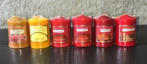 NEW LOT Of 6 Bath & Body Works Slatkin Votive Candles Rare Pumpkin Cider Apple - Picture 1 of 10
