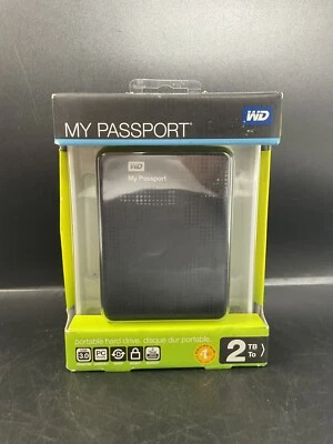 WD My Passport  2TB External Portable USB 3.0 Hard Drive - Image 1 of 4