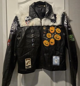 Custom Lederjacke Gothic Damen XXL - Bild 1 von 9