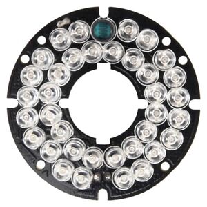 Infrared IR 36 Led Illuminator Board Plate for CCTV CCD Security Camera F9M6