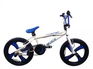 XN BMX Bike Boys Unisex Freestyle 20" MAG Wheel Gyro Stunt Bike White XN-10-20 - Picture 1 of 10