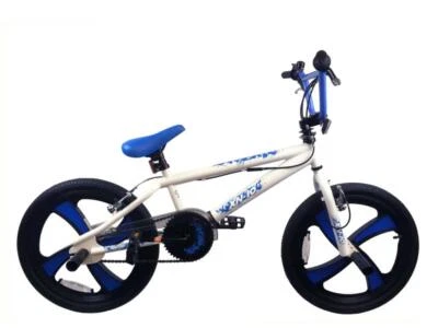 XN BMX Bike Boys Unisex Freestyle 20" MAG Wheel Gyro Stunt Bike White XN-10-20 - Image 1 of 4
